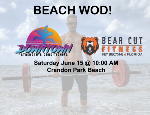 June 15, 2019 – Beach WOD!